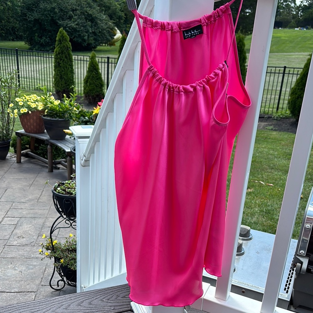 Nicole Miller Pink Camisole